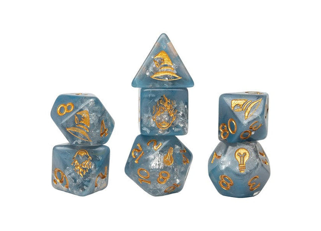 Gamers Guild AZ Sirius Dice 7-Set Stranger Things Adventure Dice: Will (Pre-Order) ACD Distribution