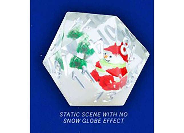 Gamers Guild AZ SIRIUS DICE D20 Holiday Scenic Large: Snowman (Pre-Order) GTS