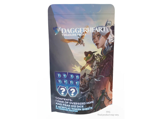 Gamers Guild AZ Sirius Dice Domains of Daggerheart Treasure Pack Blind Box (Pre-Order) AGD