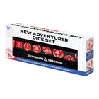 Gamers Guild AZ SIRIUS DICE Dungeons And Dragons: New Adventurer Set - Red Dice (Pre-Order) GTS