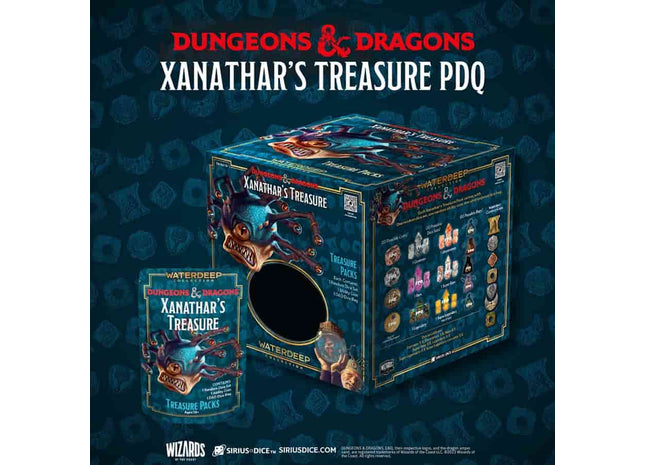 Gamers Guild AZ SIRIUS DICE Dungeons & Dragons: Xanathar's Treasure Blind Bag Booster Pack