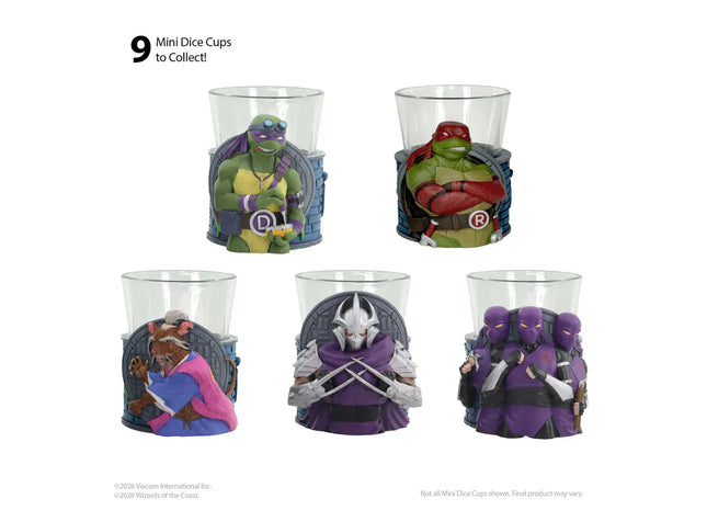 Gamers Guild AZ Sirius Dice Magic: The Gathering Teenage Mutant Ninja Turtles Mini Dice Cup Blind Box (Pre-Order) ACD Distribution