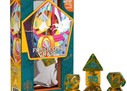 Gamers Guild AZ Sirius Dice Sirius Dice: Bells Hells Adventure Dice - Fresh Cut Grass (Pre-Order) AGD