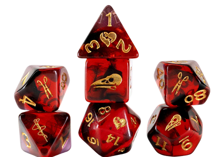 Gamers Guild AZ Sirius Dice Sirius Dice: Bells Hells Adventure Dice - Laudna (Pre-Order) AGD