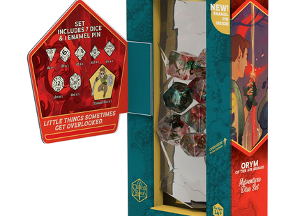 Gamers Guild AZ Sirius Dice Sirius Dice: Bells Hells Adventure Dice - Orym (Pre-Order) AGD
