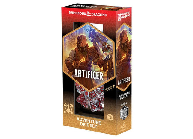 Gamers Guild AZ Sirius Dice Sirius Dice: D&D Adventure Dice: Artificer (Clear) (Pre-Order) ACD Distribution