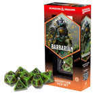 Gamers Guild AZ Sirius Dice Sirius Dice: D&D Adventure Dice: Barbarian (Green / Brown) (Pre-Order) Southern Hobby