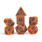 Gamers Guild AZ SIRIUS DICE Sirius Dice: D&D Adventure Dice - Barbarian: Orange (Pre-Order) Southern Hobby