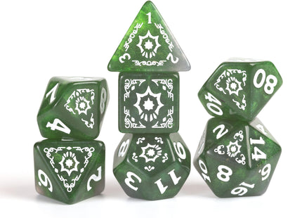 Gamers Guild AZ SIRIUS DICE Sirius Dice: D&D Adventure Dice - Cleric: Green (Pre-Order) Southern Hobby