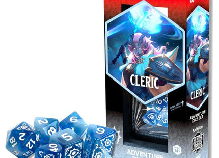 Gamers Guild AZ Sirius Dice Sirius Dice: D&D Adventure Dice: Cleric (White / Blue) (Pre-Order) Southern Hobby