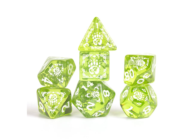 Gamers Guild AZ SIRIUS DICE Sirius Dice: D&D Adventure Dice - Druid: Green (Pre-Order) Southern Hobby