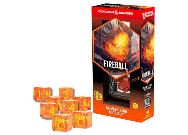 Gamers Guild AZ Sirius Dice Sirius Dice: D&D Adventure Dice: Fireball (Pre-Order) Southern Hobby