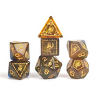 Gamers Guild AZ SIRIUS DICE Sirius Dice: D&D Adventure Dice - Monk: Blue / Gold (Pre-Order) Southern Hobby