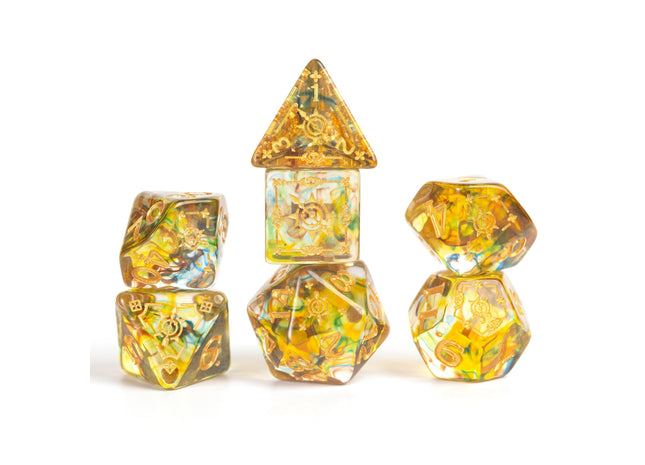 Gamers Guild AZ SIRIUS DICE Sirius Dice: D&D Adventure Dice - Ranger: Green / Multi (Pre-Order) Southern Hobby