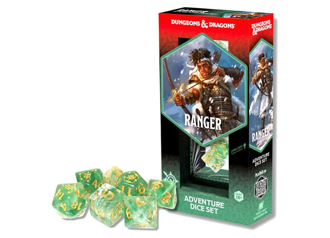 Gamers Guild AZ Sirius Dice Sirius Dice: D&D Adventure Dice: Ranger (White / Green) (Pre-Order) Southern Hobby