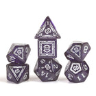 Gamers Guild AZ Sirius Dice Sirius Dice: D&D Adventure Dice - Warlock: Purple - Black Friday Southern Hobby