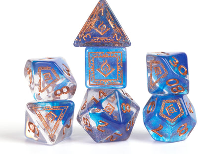 Gamers Guild AZ SIRIUS DICE Sirius Dice: D&D Adventure Dice - Wizard: Blue (Pre-Order) Southern Hobby