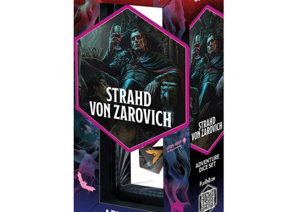 Gamers Guild AZ Sirius Dice Sirius Dice: D&D Darklord Strahd Von Zarovich - 7pc Sharp-Edged Dice Set (Pre-Order) AGD