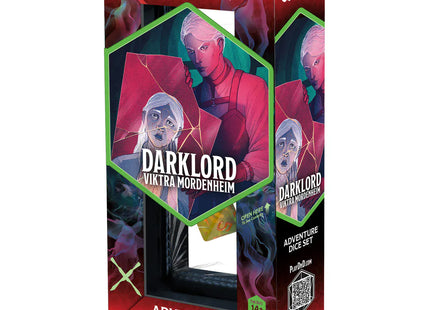 Gamers Guild AZ Sirius Dice Sirius Dice: D&D Darklord Viktra Mordenheim - 7pc Round-Edged Dice Set (Pre-Order) AGD