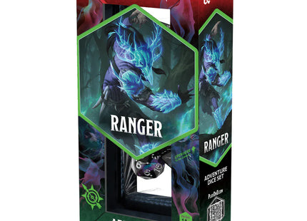 Gamers Guild AZ Sirius Dice Sirius Dice: D&D Ranger Black & Blue - 14pc Dice Set (Pre-Order) GTS