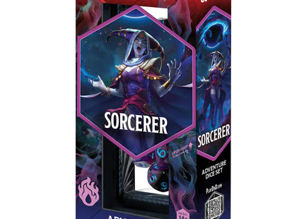 Gamers Guild AZ Sirius Dice Sirius Dice: D&D Sorcerer Purple - 14pc Dice Set (Pre-Order) GTS