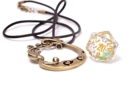 Gamers Guild AZ Sirius Dice Sirius Dice Mermaid D20 Necklace GTS