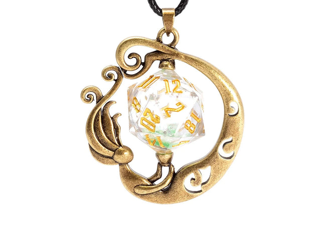 Gamers Guild AZ Sirius Dice Sirius Dice Mermaid D20 Necklace GTS