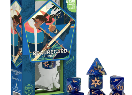 Gamers Guild AZ Sirius Dice Sirius Dice: The Mighty Nein Adventure Dice - Beauregard (Beau) Lionett (Pre-Order) AGD