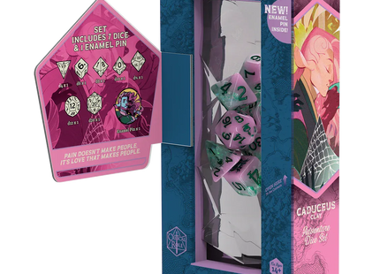Gamers Guild AZ Sirius Dice Sirius Dice: The Mighty Nein Adventure Dice - Caduceus Clay (Pre-Order) AGD
