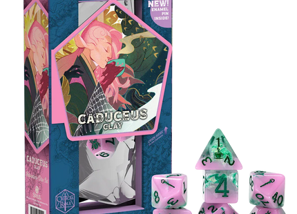 Gamers Guild AZ Sirius Dice Sirius Dice: The Mighty Nein Adventure Dice - Caduceus Clay (Pre-Order) AGD