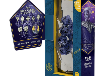 Gamers Guild AZ Sirius Dice Sirius Dice: The Mighty Nein Adventure Dice - Essek Thelyss (Pre-Order) AGD