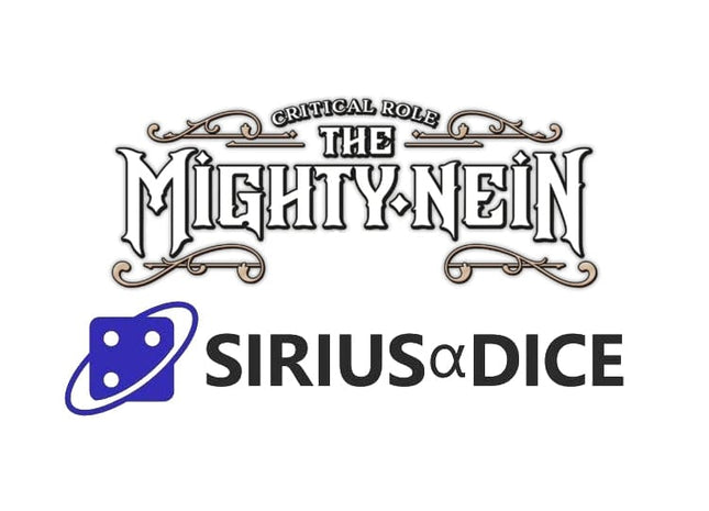 Gamers Guild AZ Sirius Dice Sirius Dice: The Mighty Nein Adventure Dice - Fjord Stone (Pre-Order) AGD