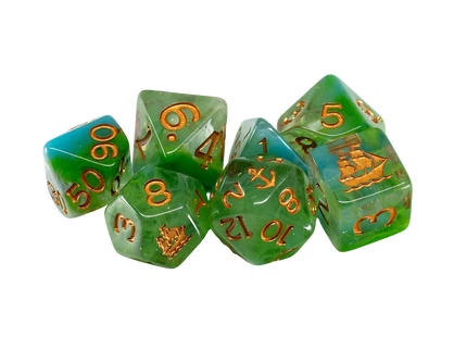 Gamers Guild AZ Sirius Dice Sirius Dice: The Mighty Nein Adventure Dice - Fjord Stone (Pre-Order) AGD