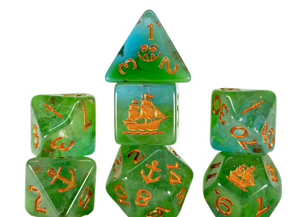 Gamers Guild AZ Sirius Dice Sirius Dice: The Mighty Nein Adventure Dice - Fjord Stone (Pre-Order) AGD