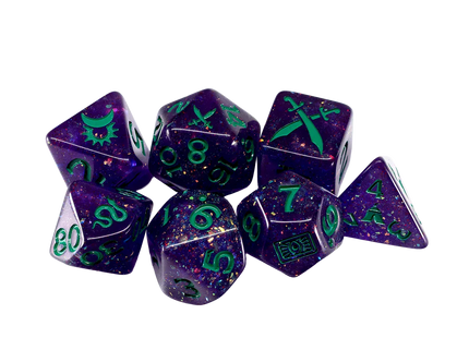 Gamers Guild AZ Sirius Dice Sirius Dice: The Mighty Nein Adventure Dice - Mollymauk Tealeaf (Pre-Order) AGD
