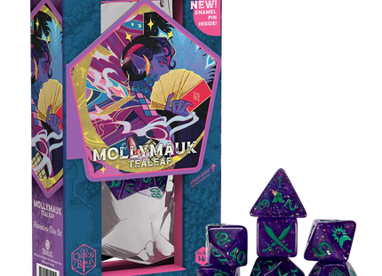 Gamers Guild AZ Sirius Dice Sirius Dice: The Mighty Nein Adventure Dice - Mollymauk Tealeaf (Pre-Order) AGD