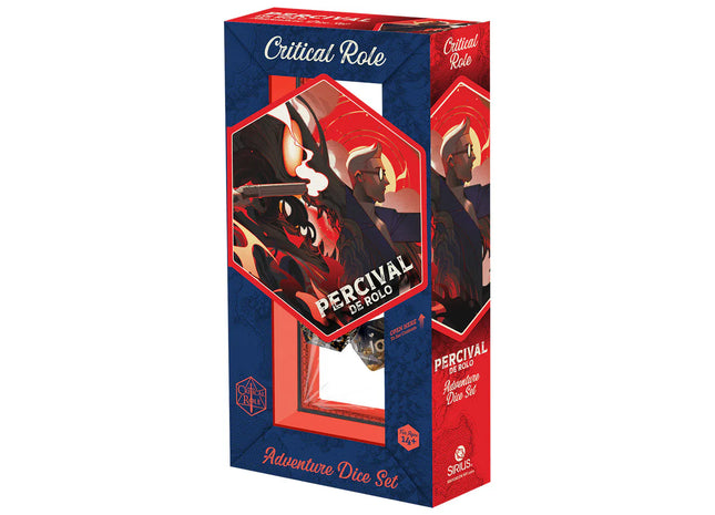 Gamers Guild AZ Sirius Dice Sirius Dice: Vox Machina Adventure Dice - Percival de Rolo (Pre-Order) Southern Hobby
