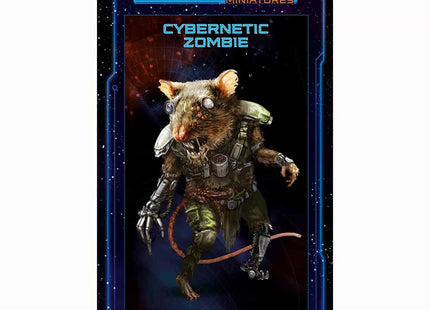 Gamers Guild AZ Sirlin Games Starfinder Masterclass Miniatures - Cybernetic Zombie GTS