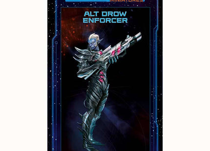 Gamers Guild AZ Sirlin Games Starfinder Masterclass Miniatures - Drow Enforcer (Alternative) GTS