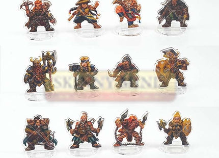 Gamers Guild AZ Skinny Minis Skinny Minis - Dwarves Combat (Pre-Order) Quartermaster Direct