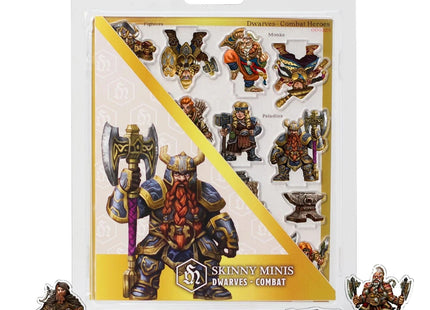 Gamers Guild AZ Skinny Minis Skinny Minis - Dwarves Combat (Pre-Order) Quartermaster Direct