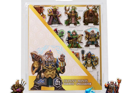 Gamers Guild AZ Skinny Minis Skinny Minis - Dwarves Spellcasters (Pre-Order) Quartermaster Direct