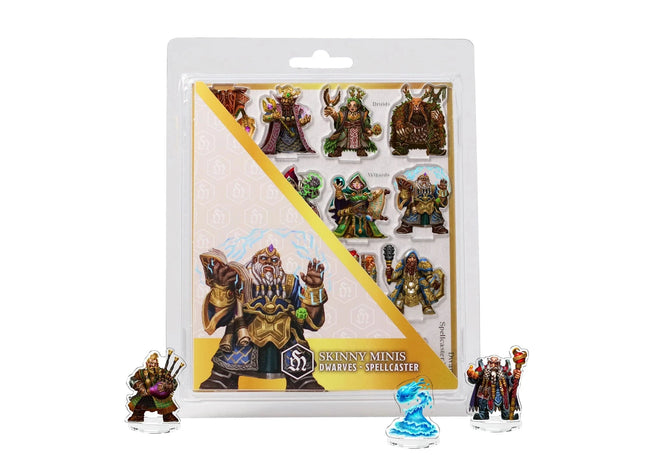 Gamers Guild AZ Skinny Minis Skinny Minis - Dwarves Spellcasters (Pre-Order) Quartermaster Direct