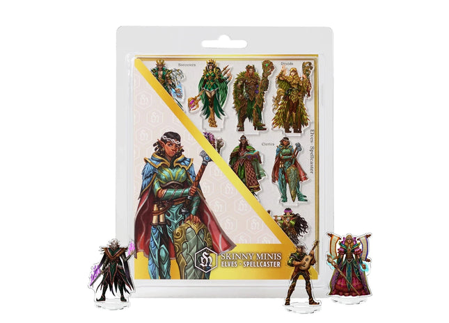 Gamers Guild AZ Skinny Minis Skinny Minis - Elves Spellcasters (Pre-Order) Quartermaster Direct