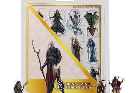 Gamers Guild AZ Skinny Minis Skinny Minis - Half-Elves Spellcasters (Pre-Order) Quartermaster Direct