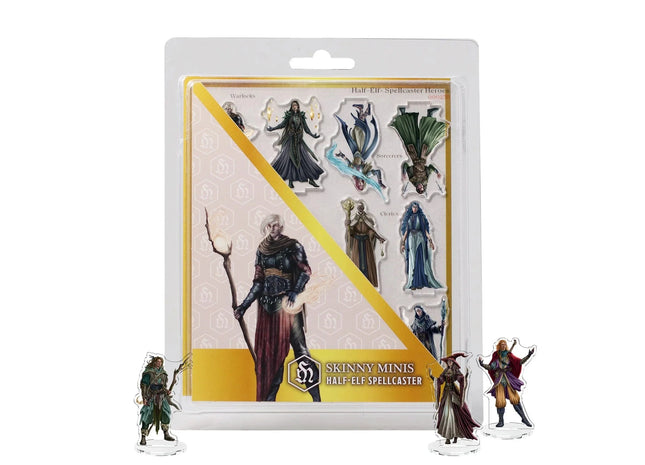 Gamers Guild AZ Skinny Minis Skinny Minis - Half-Elves Spellcasters (Pre-Order) Quartermaster Direct