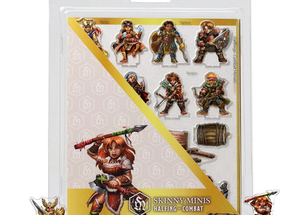 Gamers Guild AZ Skinny Minis Skinny Minis - Halflings Combat Quartermaster Direct
