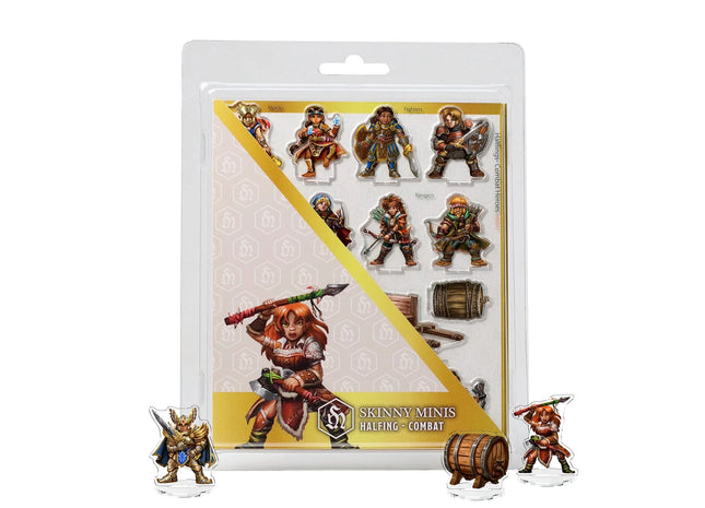 Gamers Guild AZ Skinny Minis Skinny Minis - Halflings Combat Quartermaster Direct