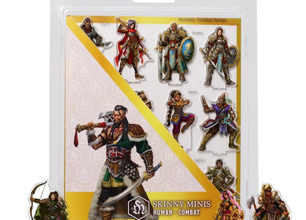 Gamers Guild AZ Skinny Minis Skinny Minis - Humans Combat (Pre-Order) Quartermaster Direct