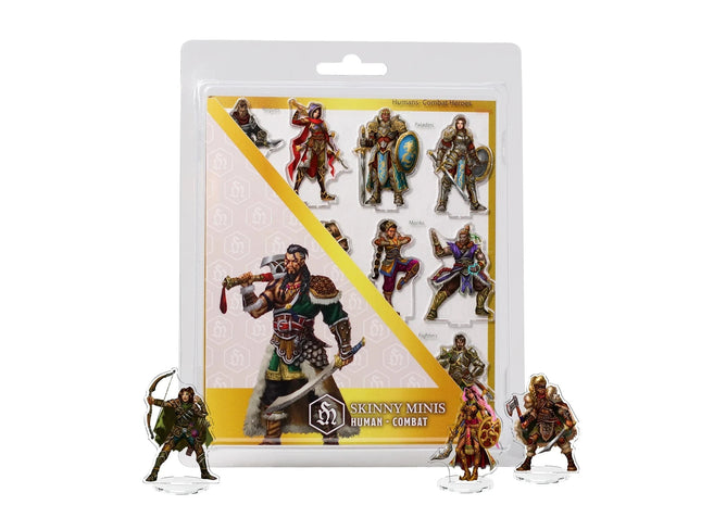 Gamers Guild AZ Skinny Minis Skinny Minis - Humans Combat (Pre-Order) Quartermaster Direct